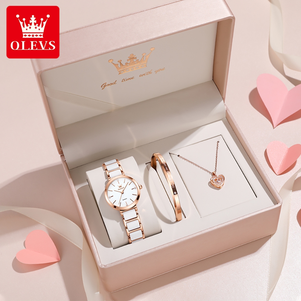 Luxury Watch Cheap - OLEVS Dameshorloge 5877 Luxe Elegant Quartz