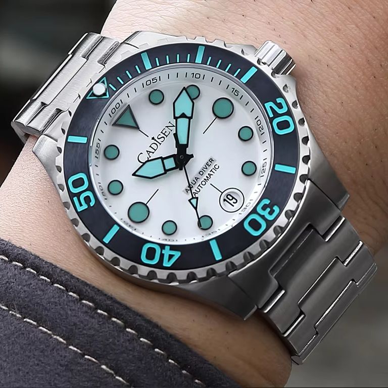 Luxury Watch Japan Brand - CADISEN AQUA DIVER Nieuw Merk Luxe