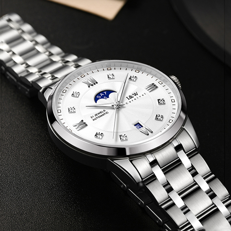 Luxury Watch Japan Brand - IW Topmerk Datum Automatisch Mechanisch Horloge