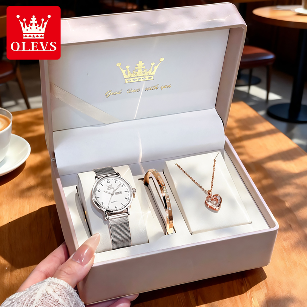 Luxury Watch Cheap - OLEVS 2996 Dameshorloges Origineel Elegant Slank