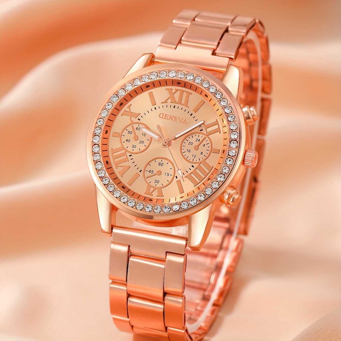 Dameshorloge Luxe Strass Quart - Luxury Watch Gift For Her recensie en prijs