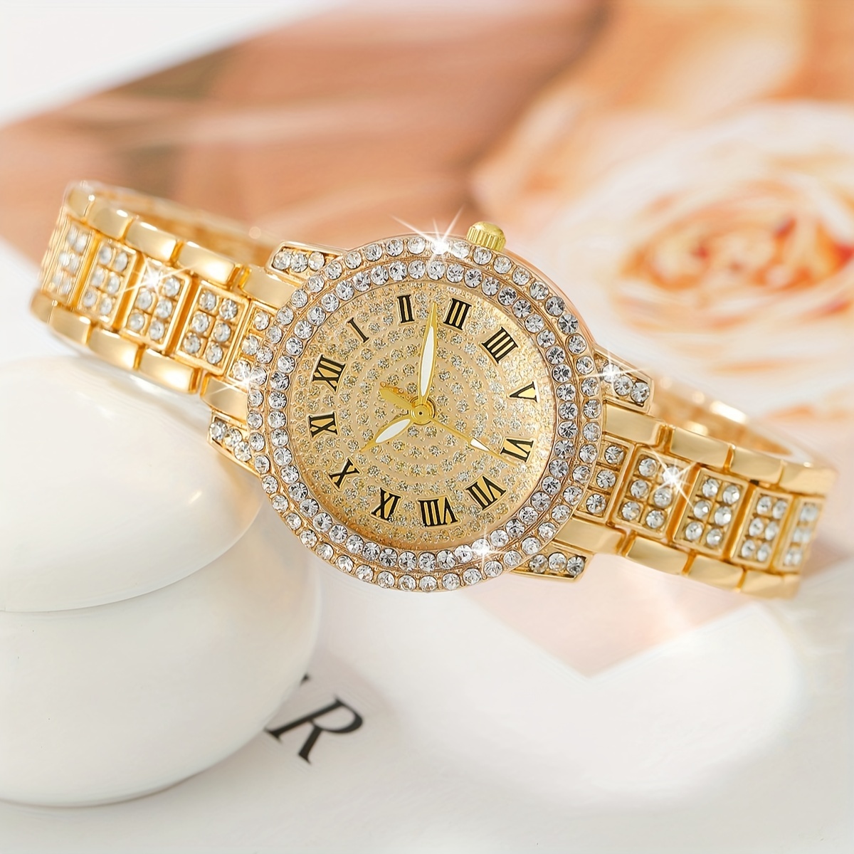 6-delige set dameshorloge, lux - Luxury Watch Gift For Her recensie en prijs