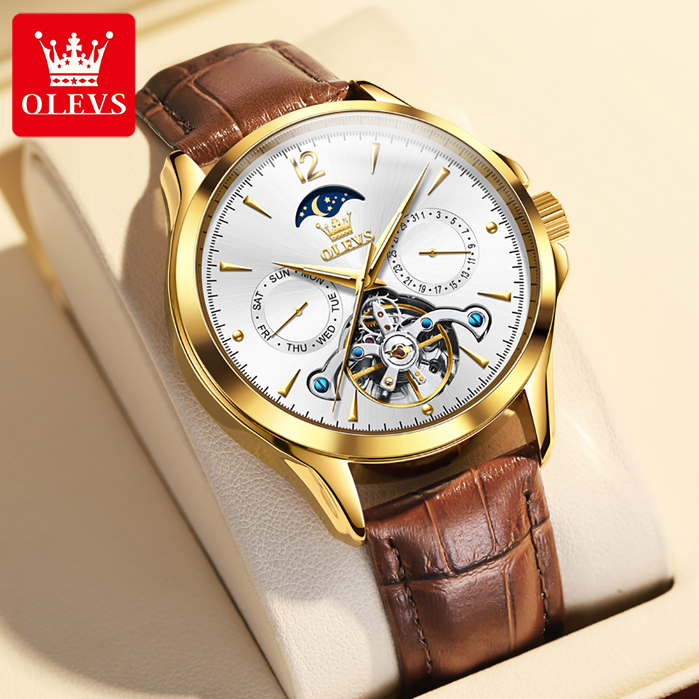 OLEVS 6663 herenhorloge origin - Tourbillon Movement Watch recensie en prijs