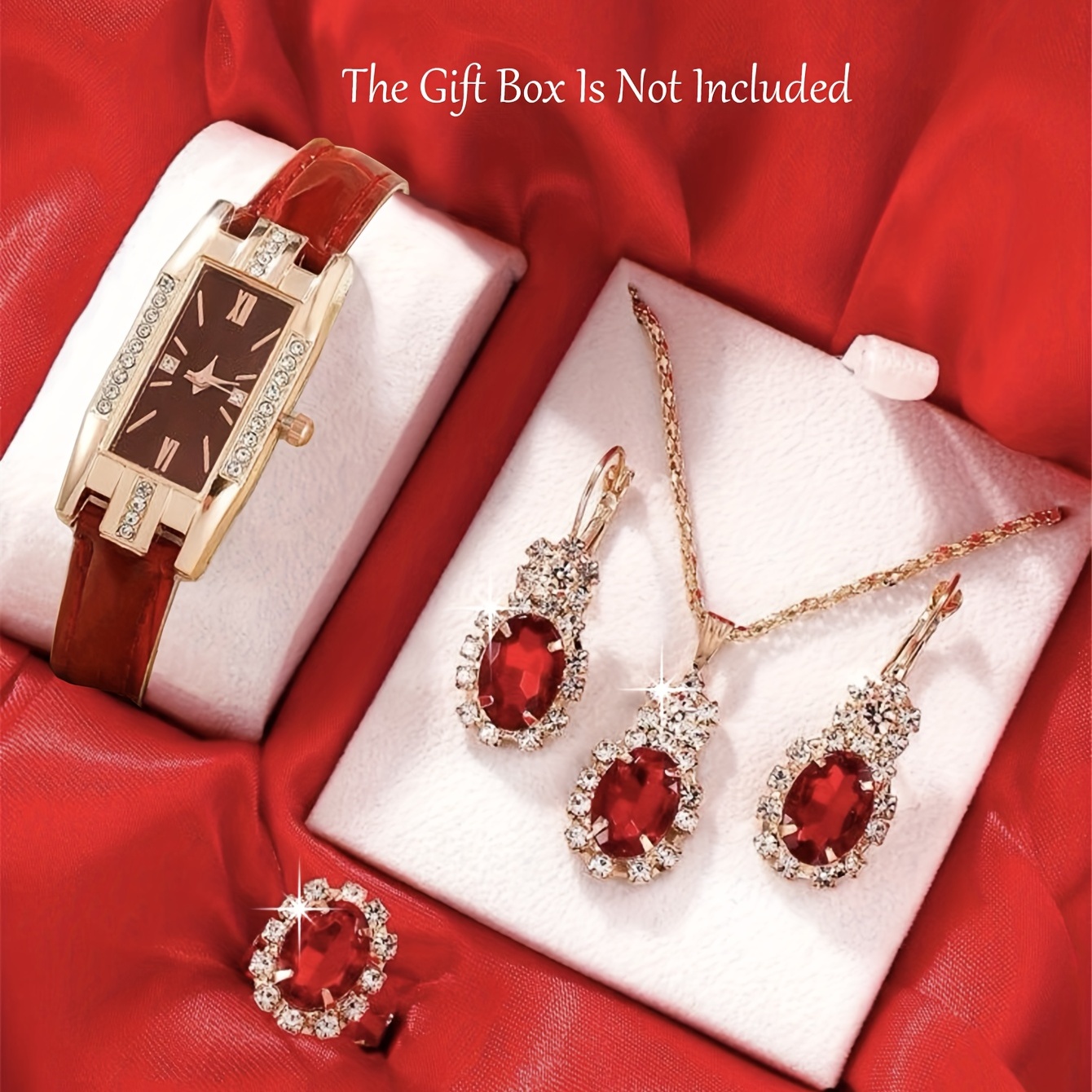 Dameshorloge Rechthoekig Wijze - Luxury Watch Gift For Her recensie en prijs