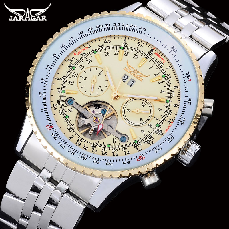 Jaragar Heren Horloges Luxe Rv - Tourbillon Movement Watch recensie en prijs