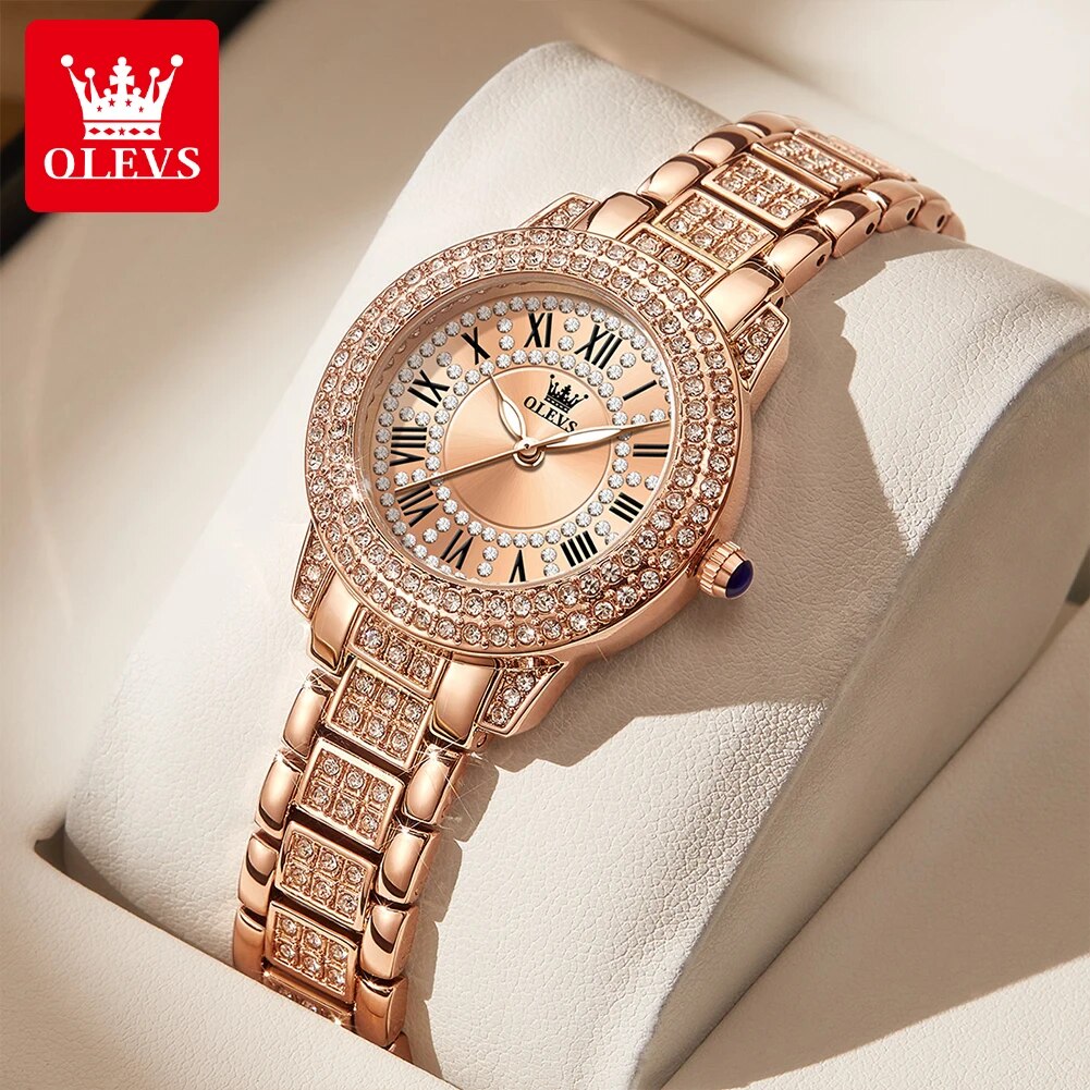 Olevs 9943 Luxe Volledig Diama - Luxury Watch Cheap recensie en prijs