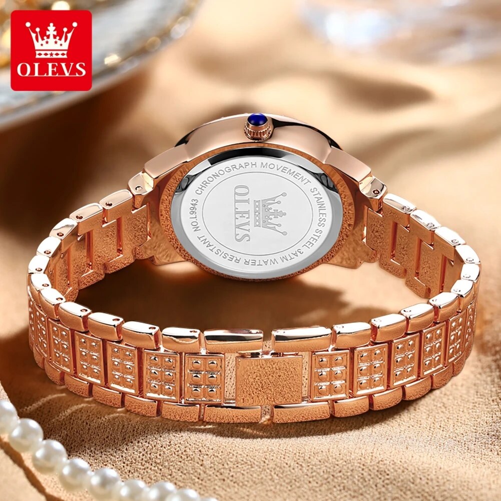 Olevs 9943 Luxe Volledig Diama - Luxury Watch Cheap recensie en prijs