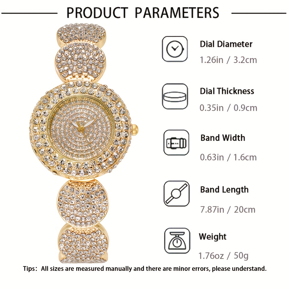 5-delige set dameshorloge, lux - Luxury Watch Gift For Her recensie en prijs