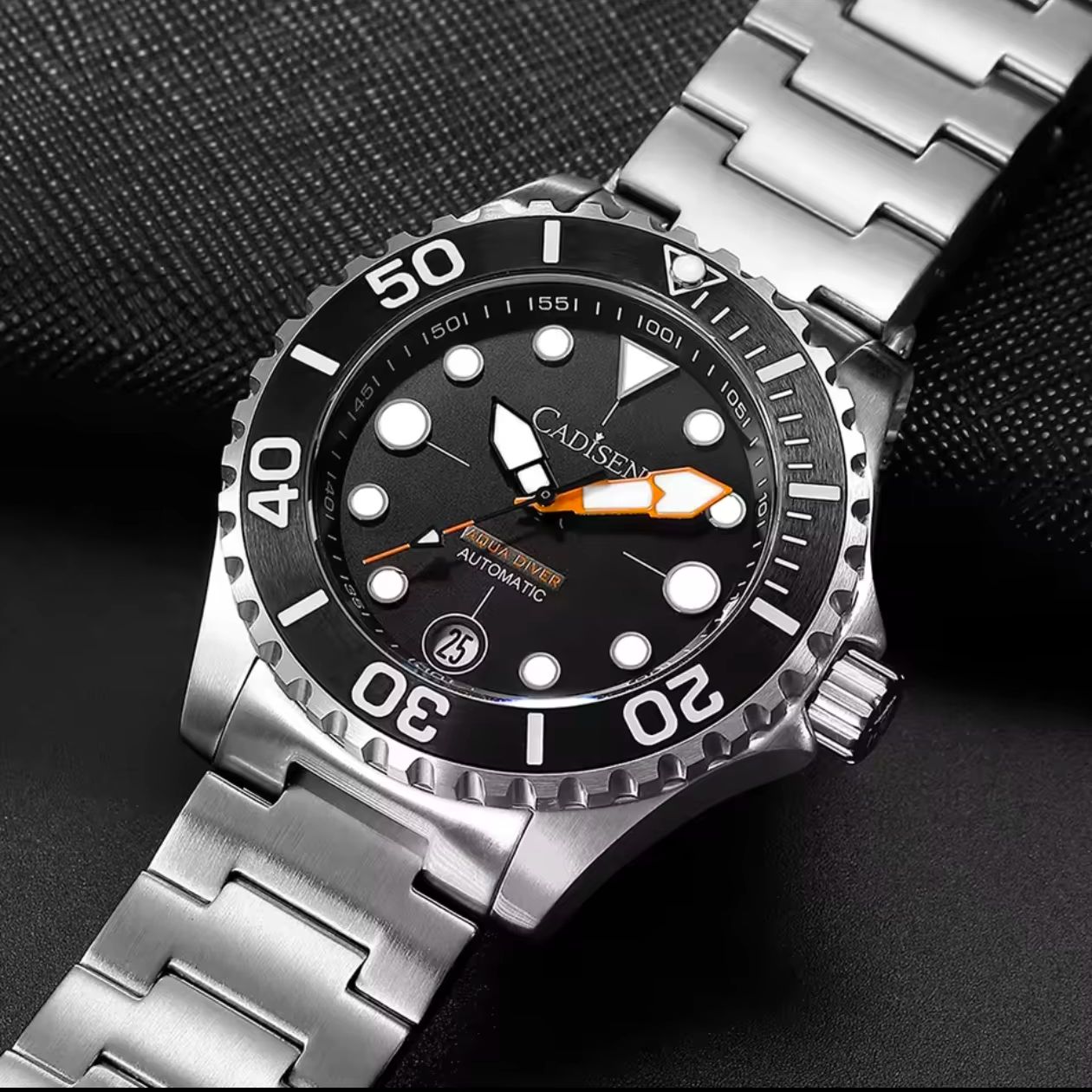CADISEN AQUA DIVER Nieuw Merk  - Luxury Watch Japan Brand recensie en prijs