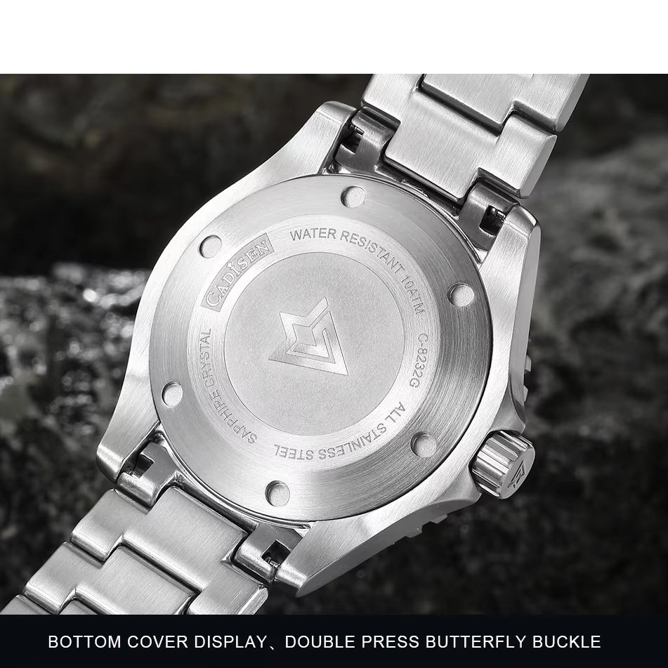 CADISEN AQUA DIVER Nieuw Merk  - Luxury Watch Japan Brand recensie en prijs