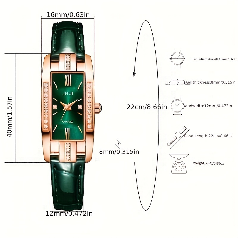 Luxe strass quartz horloge, ba - Luxury Watch Gift For Her recensie en prijs
