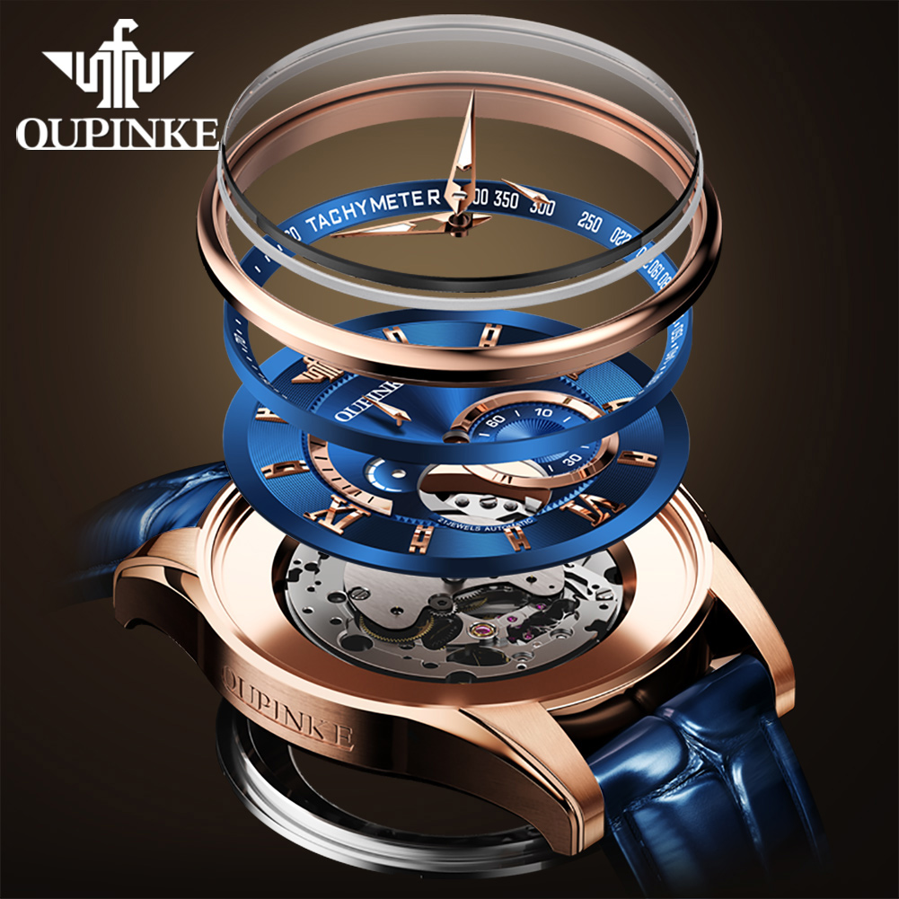 OUPINKE 3222 Automatische Horl - Luxury Watch Japan Brand recensie en prijs