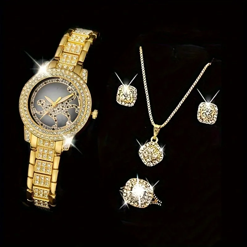 5-delige set dameshorloge luip - Luxury Watch Gift For Her recensie en prijs