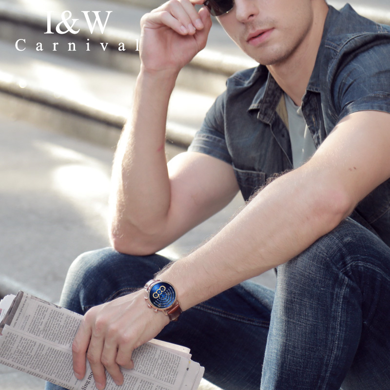 Nieuwe Zwitserland I&W CARNAVA - Luxury Watch Japan Brand recensie en prijs