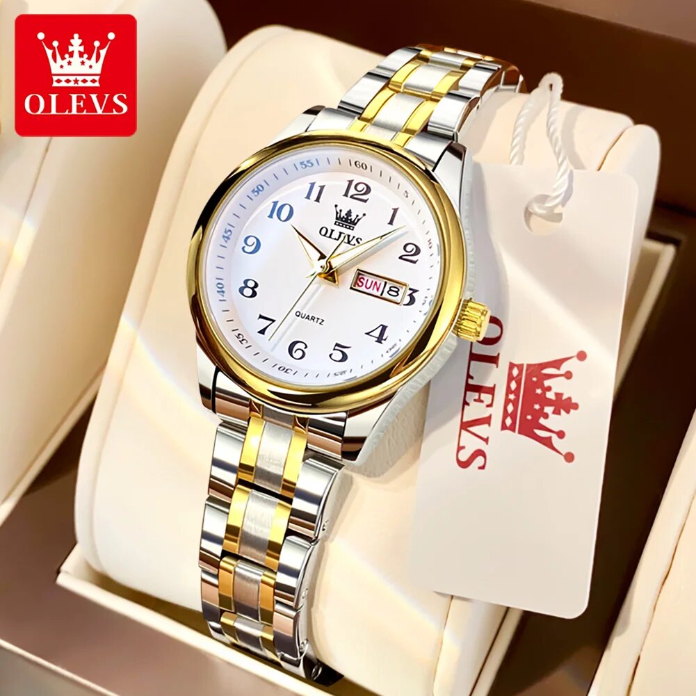 Olevs 5567 Luxe Quartz Horloge - Luxury Watch Cheap recensie en prijs