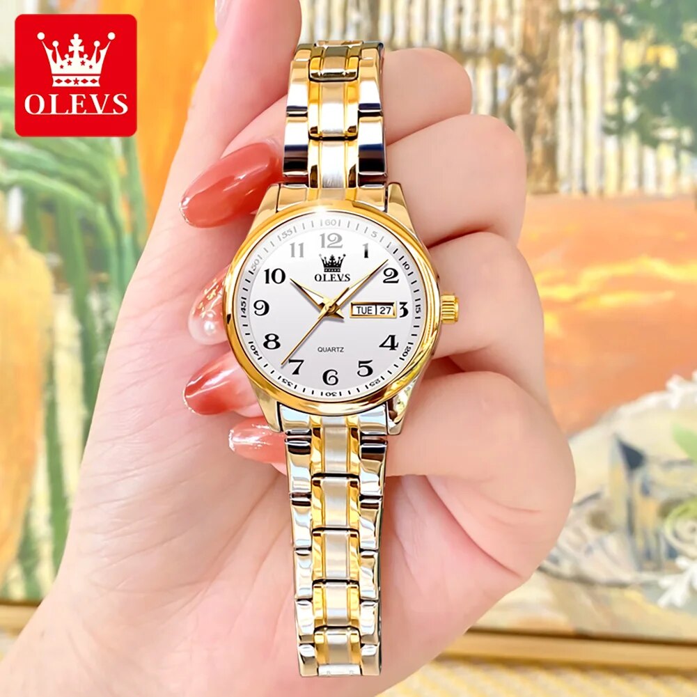 Olevs 5567 Luxe Quartz Horloge - Luxury Watch Cheap recensie en prijs