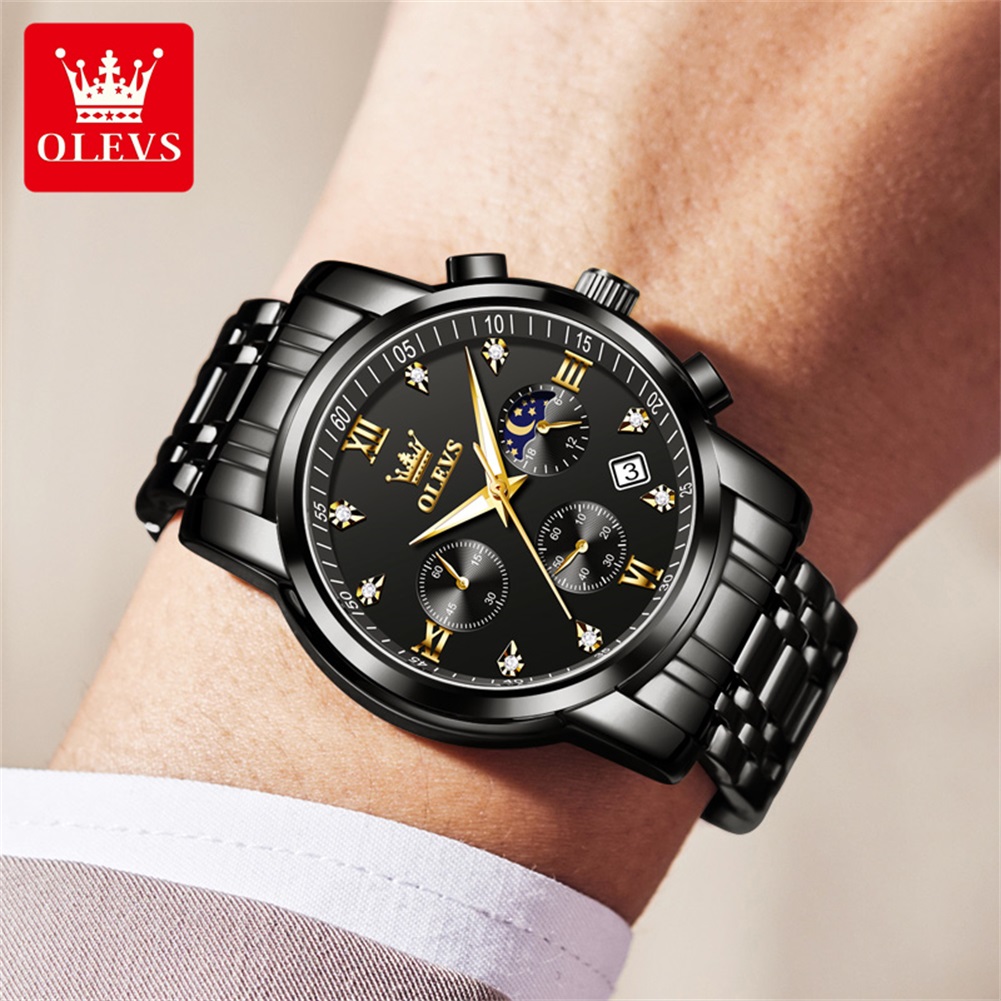 OLEVS Populaire herenhorloges  - Luxury Watch Cheap recensie en prijs