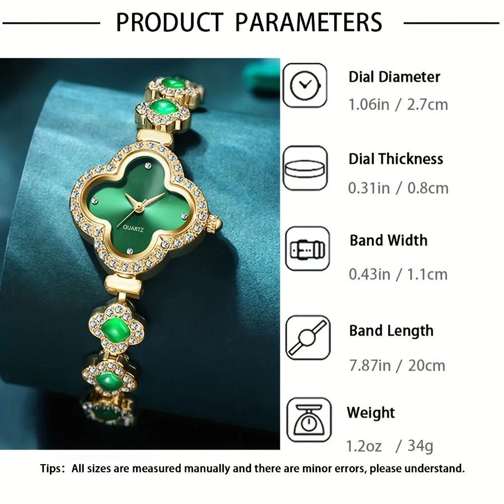 2 Stks/set Dameshorloge Luxe S - Luxury Watch Gift For Her recensie en prijs