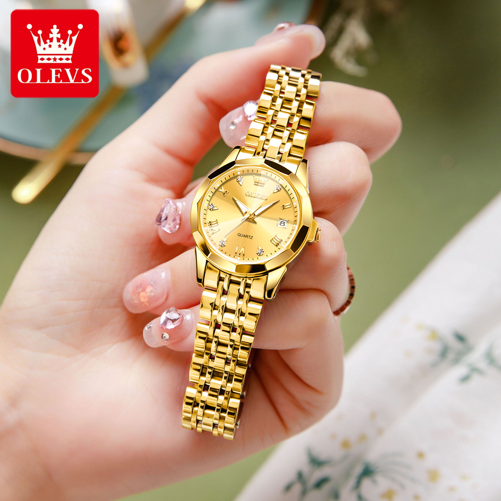 OLEVS Mode Gouden Horloge voor - Luxury Watch Cheap recensie en prijs