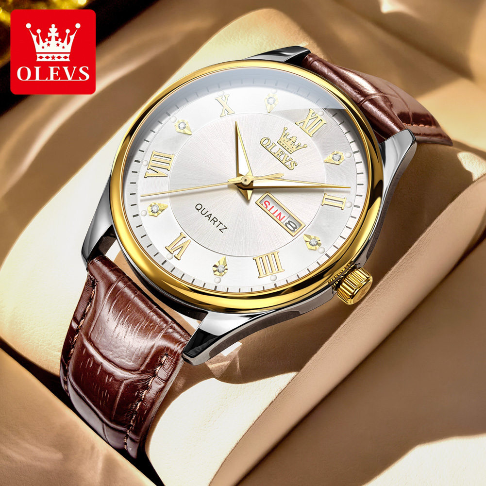 OLEVS paar horloge luxe merk w - Luxury Watch Gift For Her recensie en prijs