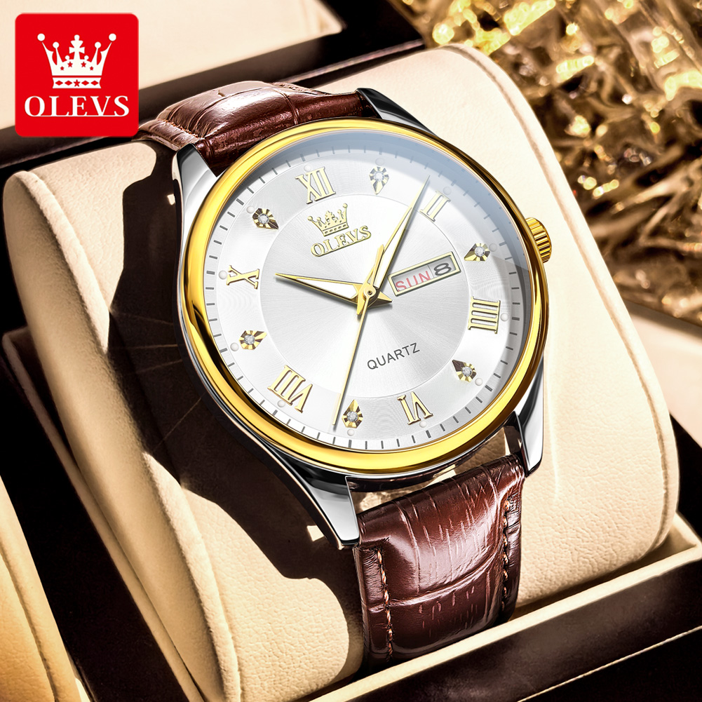 OLEVS paar horloge luxe merk w - Luxury Watch Gift For Her recensie en prijs