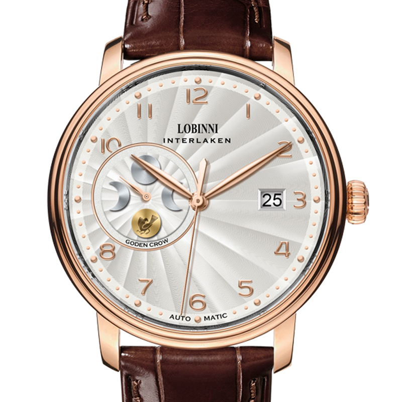 LOBINNI Heren Saffier Japan MI - Luxury Watch Japan Brand recensie en prijs