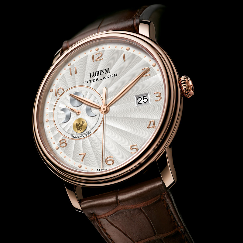 LOBINNI Heren Saffier Japan MI - Luxury Watch Japan Brand recensie en prijs