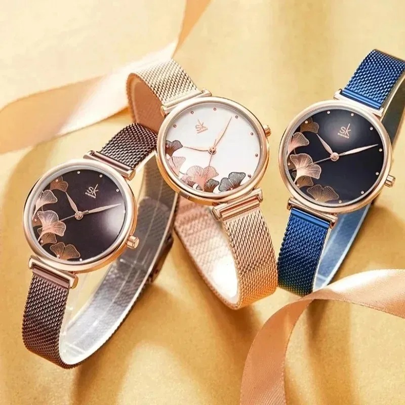 Luxe dameshorloge met ginkgo-m - Luxury Watch Gift For Her recensie en prijs